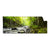 Textil Ersatzdruck Gebirgsfluss Im Wald Panorama Produktvorschau Frontal