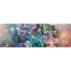 Textil Ersatzdruck Glaenzende Sukkulenten Panorama Motivvorschau
