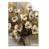 Textil Ersatzdruck Goldene Bluetenpoesie Hochformat Produktvorschau Frontal