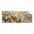 Textil Ersatzdruck Goldene Bluetenpoesie Panorama Produktvorschau Frontal