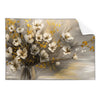 Textil Ersatzdruck Goldene Bluetenpoesie Querformat Produktvorschau Frontal
