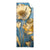 Textil Ersatzdruck Goldene Blumen Auf Blau Schmal Produktvorschau Frontal