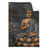 Textil Ersatzdruck Goldener Buddha Bambus Hochformat Produktvorschau Frontal
