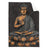 Textil Ersatzdruck Goldener Buddha Hochformat Produktvorschau Frontal