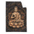 Textil Ersatzdruck Goldener Buddha No 2 Hochformat Produktvorschau Frontal