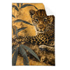 Textil Ersatzdruck Goldener Leopard Imposanter Jaeger Hochformat Produktvorschau Frontal