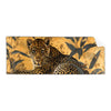 Textil Ersatzdruck Goldener Leopard Imposanter Jaeger Panorama Produktvorschau Frontal