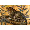 Textil Ersatzdruck Goldener Leopard Imposanter Jaeger Querformat Motivvorschau