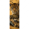 Textil Ersatzdruck Goldener Leopard Imposanter Jaeger Schmal Motivvorschau