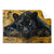 Textil Ersatzdruck Goldener Panther Querformat Produktvorschau Frontal