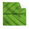 Textil Ersatzdruck Gruene Blattadern Quadrat Produktvorschau Frontal