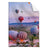 Textil Ersatzdruck Heissluftballons Im Sonnenuntergang Hochformat Produktvorschau Frontal