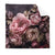 Textil Ersatzdruck Hellrosa Blumen Quadrat Produktvorschau Frontal