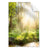 Textil Ersatzdruck Herbstlicher Wald Hochformat Produktvorschau Frontal
