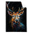 Textil Ersatzdruck Hirsch Kopf Hochformat Produktvorschau Frontal