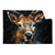 Textil Ersatzdruck Hirsch Kopf Querformat Produktvorschau Frontal