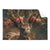 Textil Ersatzdruck Hirsch Mit Floralem Geweih Querformat Produktvorschau Frontal