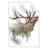 Textil Ersatzdruck Hirsch Wald No 2 Hochformat Produktvorschau Frontal