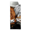 Textil Ersatzdruck Hochlandrinder Harmonie Der Natur Schmal Produktvorschau Frontal