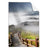 Textil Ersatzdruck Holztreppe Auf Berg Mit Wolken Hochformat Produktvorschau Frontal