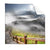 Textil Ersatzdruck Holztreppe Auf Berg Mit Wolken Quadrat Produktvorschau Frontal