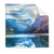 Textil Ersatzdruck Idyllischer Bergsee Im Gebirge Quadrat Produktvorschau Frontal