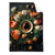 Textil Ersatzdruck Kaffee Inmitten Wunderschoener Blumen Hochformat Produktvorschau Frontal