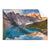 Textil Ersatzdruck Kanadischer Bergsee Querformat Produktvorschau Frontal