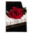 Textil Ersatzdruck Klavier Rose Hochformat Produktvorschau Frontal