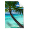 Textil Ersatzdruck Kokospalme Am Strand Hochformat Produktvorschau Frontal