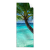 Textil Ersatzdruck Kokospalme Am Strand Schmal Produktvorschau Frontal
