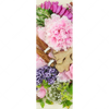 Textil Ersatzdruck Kraeuter Blumen Schmal Motivvorschau