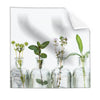 Textil Ersatzdruck Kraeuter In Flaschen Quadrat Produktvorschau Frontal