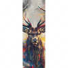 Textil Ersatzdruck Kreativer Hirsch Mit Farbspritzern Schmal Motivvorschau