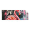 Textil Ersatzdruck Kunstvoller Flamingo Panorama Produktvorschau Frontal