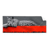 Textil Ersatzdruck Leopard Eleganz Trifft Abstraktion Panorama Produktvorschau Frontal