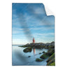 Textil Ersatzdruck Leuchtturm An Der Nordsee Hochformat Produktvorschau Frontal