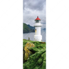 Textil Ersatzdruck Leuchtturm Auf Insel Schmal Motivvorschau