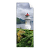 Textil Ersatzdruck Leuchtturm Auf Insel Schmal Produktvorschau Frontal