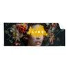 Textil Ersatzdruck Like Florales Portraet Panorama Produktvorschau Frontal