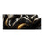 Textil Ersatzdruck Liquid Marmor Schwarz Gold Panorama Produktvorschau Frontal