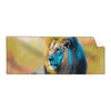 Textil Ersatzdruck Loewe Farben Der Wildnis Panorama Produktvorschau Frontal