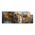 Textil Ersatzdruck Loewe Mit Goldenen Fluegeln Panorama Produktvorschau Frontal