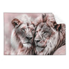 Textil Ersatzdruck Loewen Harmonie In Pastell Querformat Produktvorschau Frontal