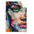 Textil Ersatzdruck Loretta Abstrakt Patchwork Art Hochformat Produktvorschau Frontal