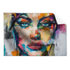 Textil Ersatzdruck Loretta Abstrakt Patchwork Art Querformat Produktvorschau Frontal