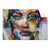 Textil Ersatzdruck Loretta Abstrakt Patchwork Art Querformat Produktvorschau Frontal