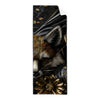 Textil Ersatzdruck Luxurioeser Fuchs Mit Blumen Schmal Produktvorschau Frontal