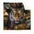 Textil Ersatzdruck Majestaetischer Tiger Im Dschungel Quadrat Produktvorschau Frontal