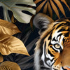 Textil Ersatzdruck Majestaetischer Tiger Im Dschungel Schmal Zoom